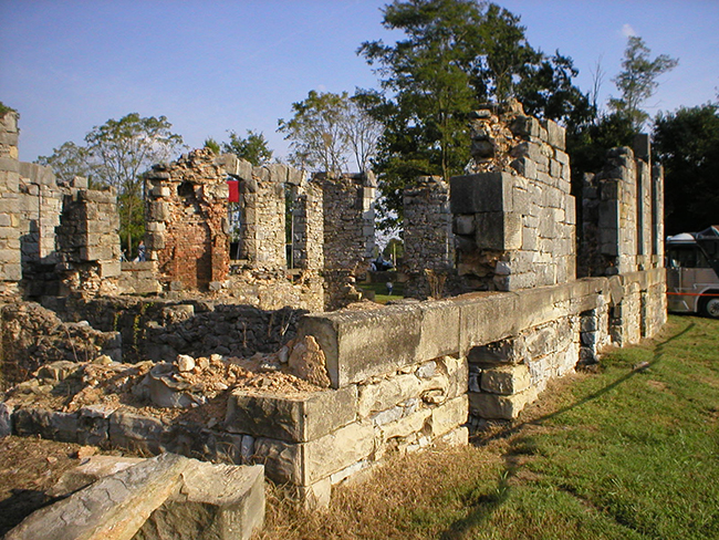 The Ruins of the Incomplete Stone Tavern.