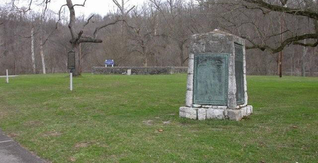 The original site of Fort Boonesborough.