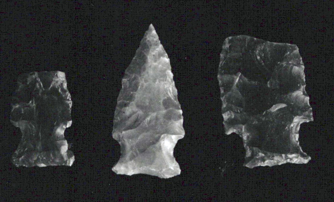 Lowe Flared Base spearpoints.