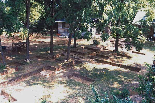 Primary focus of archaeological investigattion at Higbee's Taverrn site.