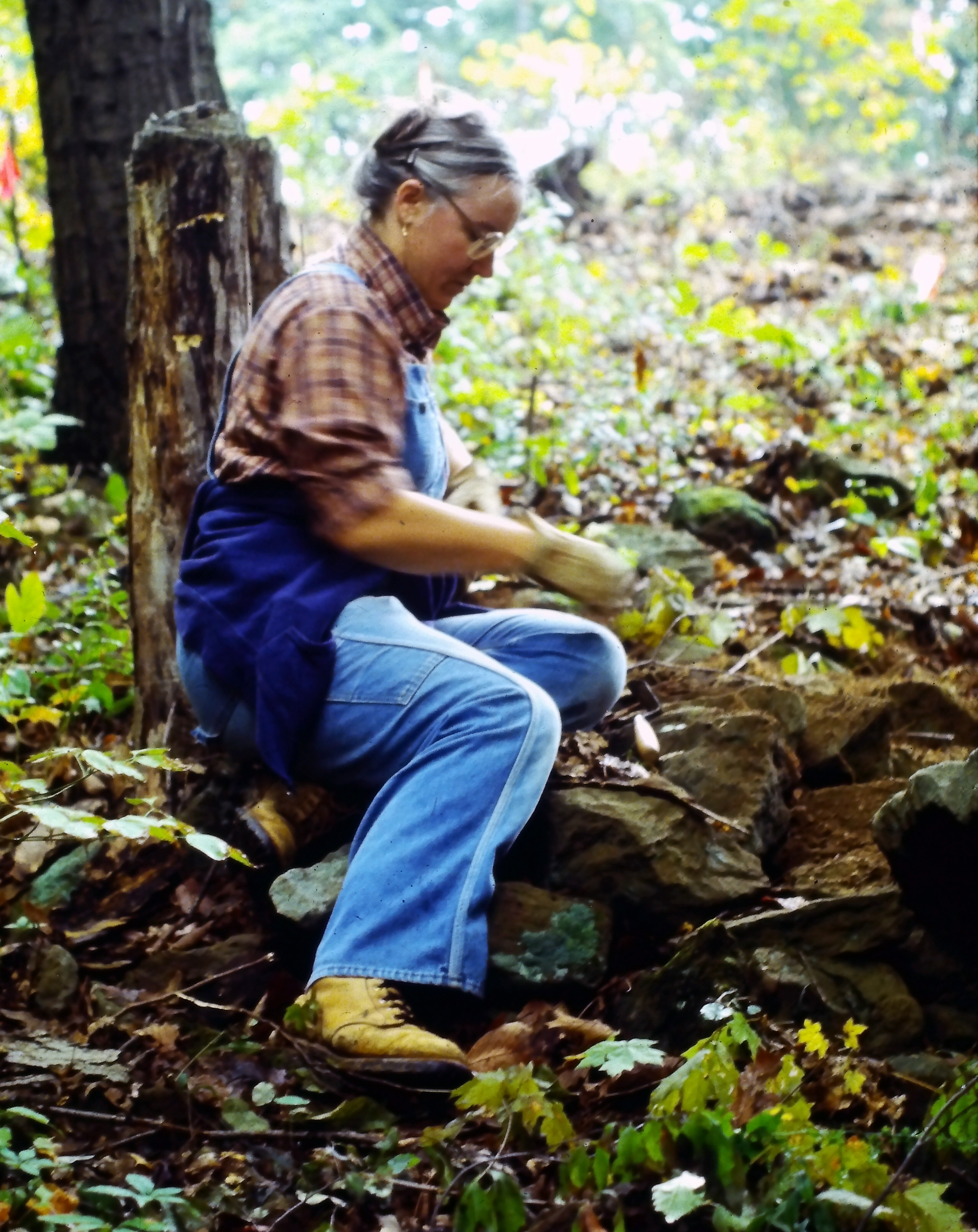 Taking notes on a test unit.